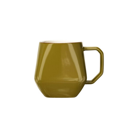Tazas de Cerámica Geométricas Colores Pastel Verde