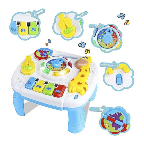 Mesa De Aprendizaje Para Bebés Con Luz Y Sonido