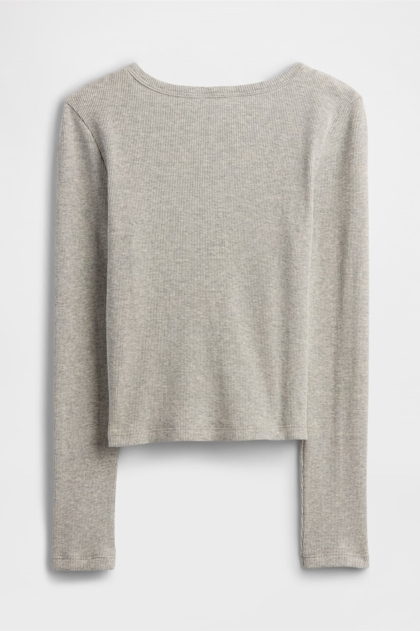 Remera Rib Niña B08