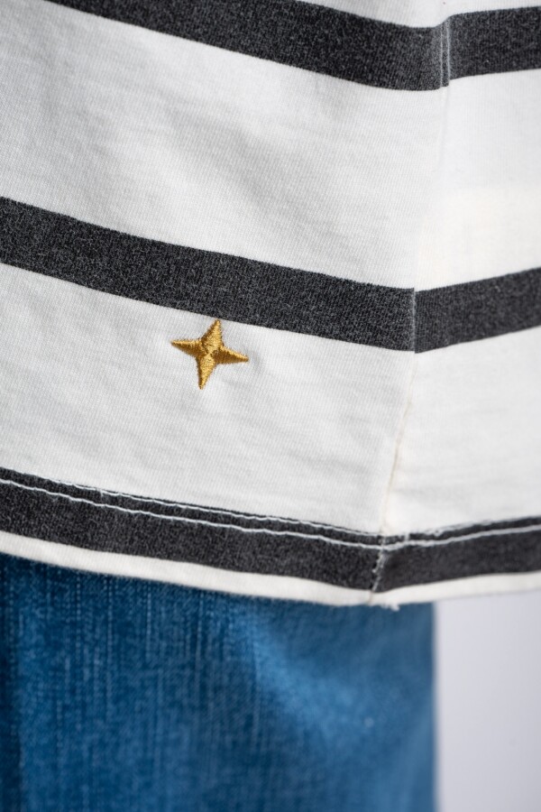 Sweater Cuello Polo Negro