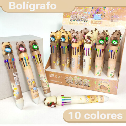 Bolígrafo 10 colores Capi Bolígrafo 10 Colores Capi