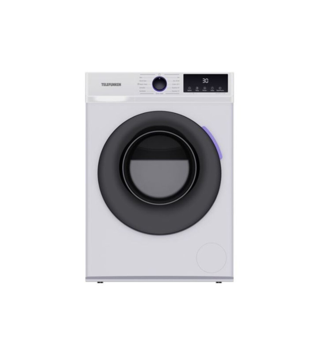 Lavarropa Carga Frontal Inverter 6K Telefunken 