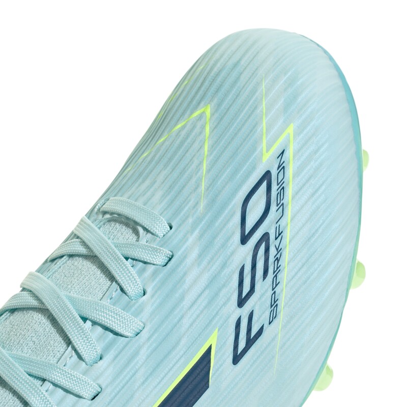Championes adidas F50 Sparkfusion LEAGUE FG/AG Junior Light Blue
