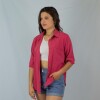 Camisa Lino Slowly Red