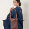 Bolso travel Azul gamuza