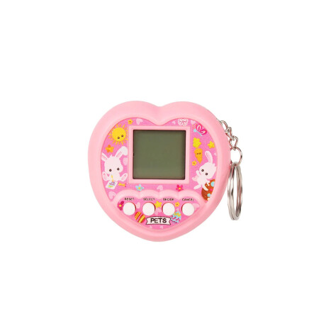 Mascota virtual corazón Rosa