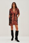 Vestido Miki Saree Sunrise Ocre