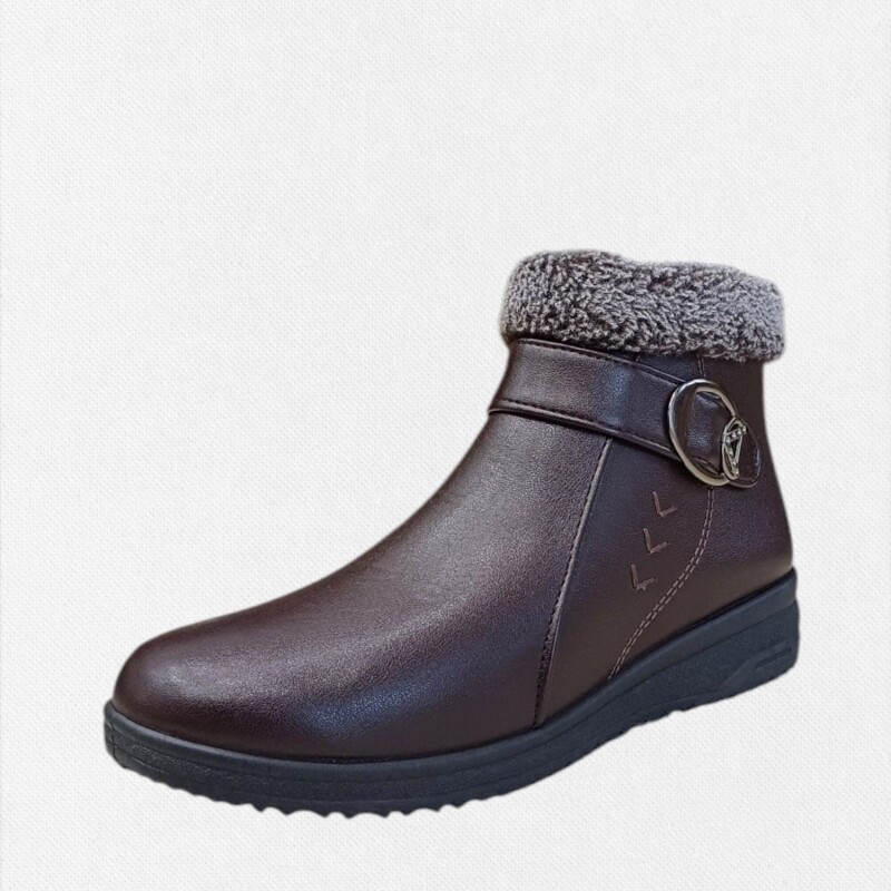 Bota BBO corderito MARRÓN
