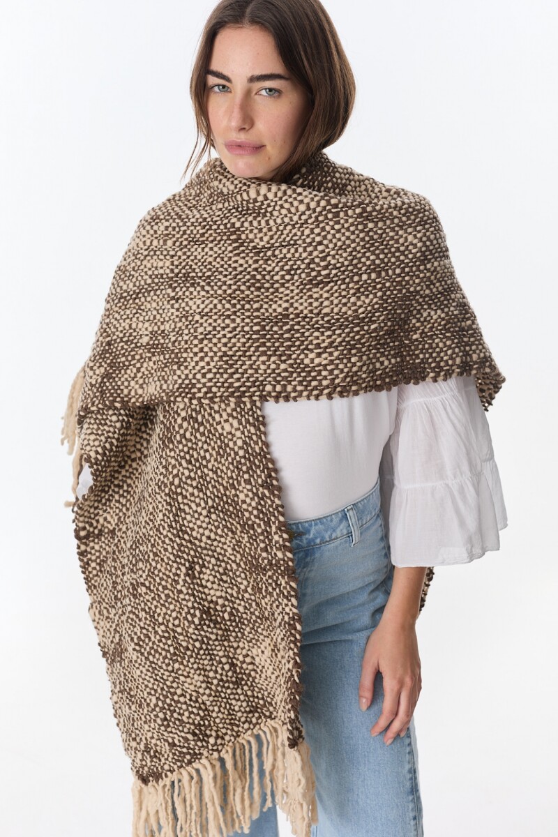 Ruana Cover Te/Marron