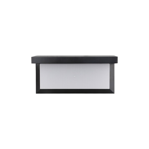 Aplique pared rect ngo 12W cálida IP65 840lm ZU0344