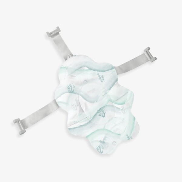 Reposera baño universal estampada KIKKABOO Nubo Coral Mint