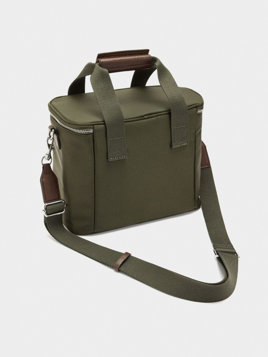 Bolsa Porta-Alimentos De Nylon caqui