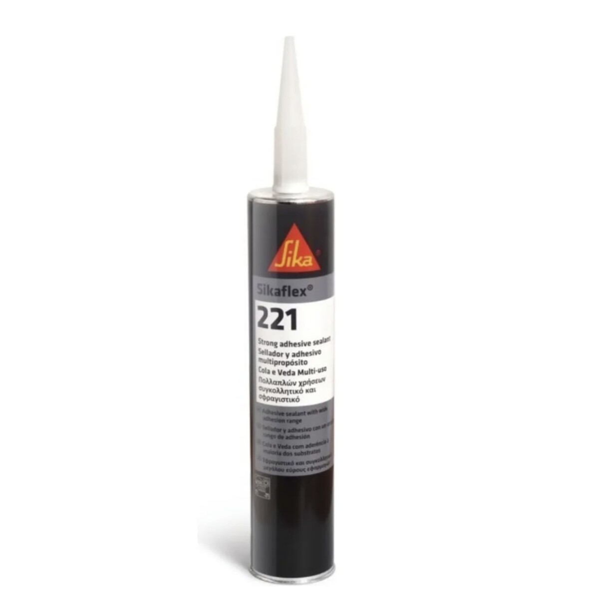 Sellador adhesivo multiuso Sika Sikaflex-221 300ml Gris 