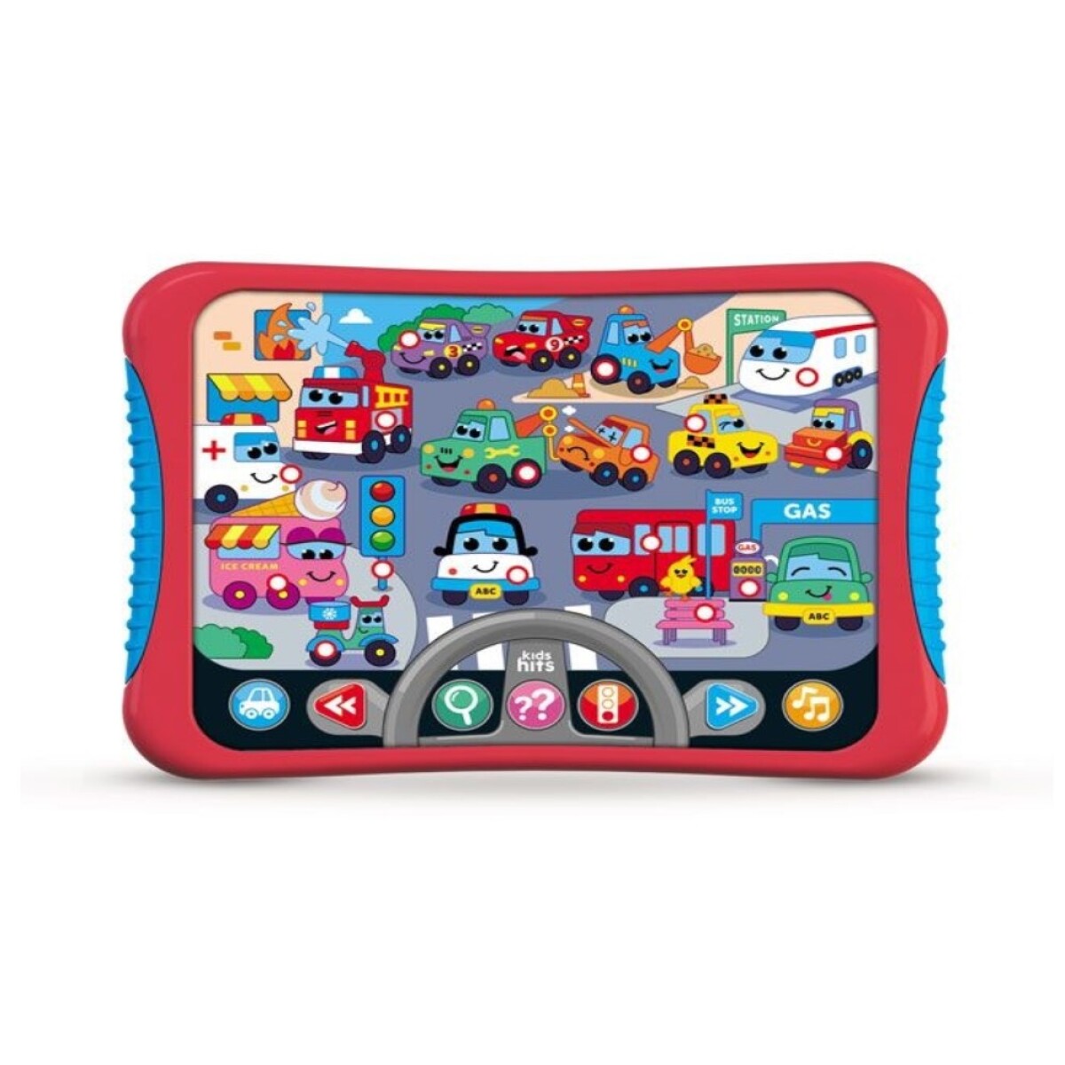 Tablet Infantil Automoviles y Camiones Kids Hits 