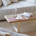 Mesa baja Nelson Bench Blanco