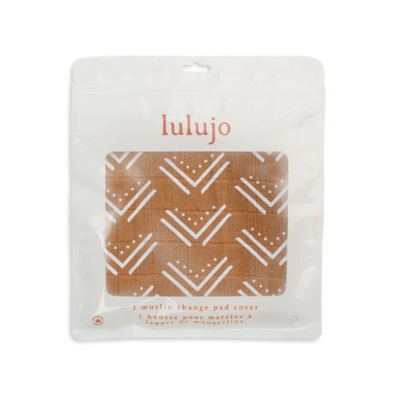 LJ7PAD Cubre Cambiador 100% Algodón - Mudcloth