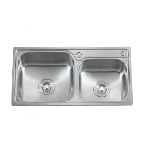 Pileta Y Media De Cocina Satinado Dgc 000