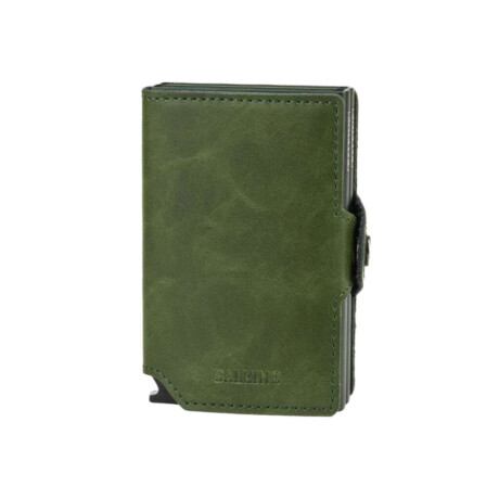 Billetera Baleine Double Kansas Full Verde
