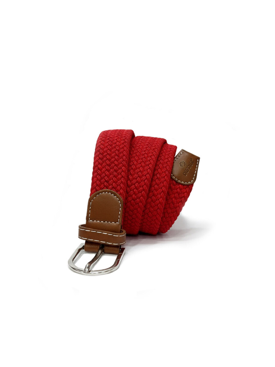 CINTO CLÁSICO ELASTIZADO - ROJO 