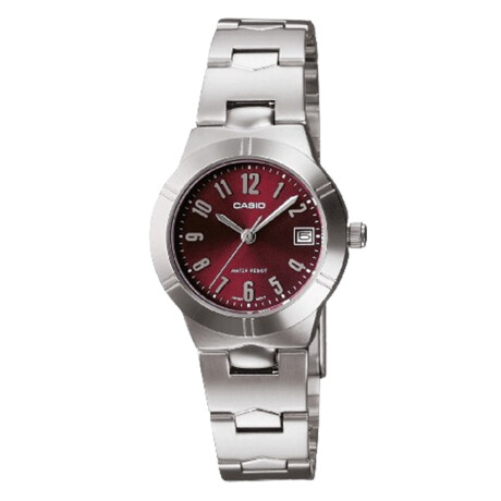 RELOJ CASIO LTP1241D-4A2DF CLÁSICO ACERO INOXIDABLE PLATEADO 0