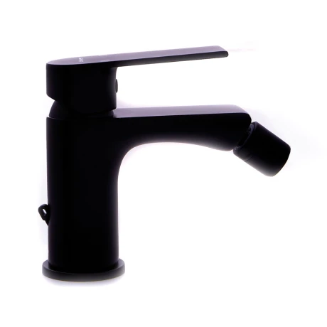 Griferia De Bidet Frontal Negro Mate Line Agora Xtreme Clever 000