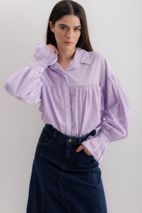 Camisa Gaia Lila