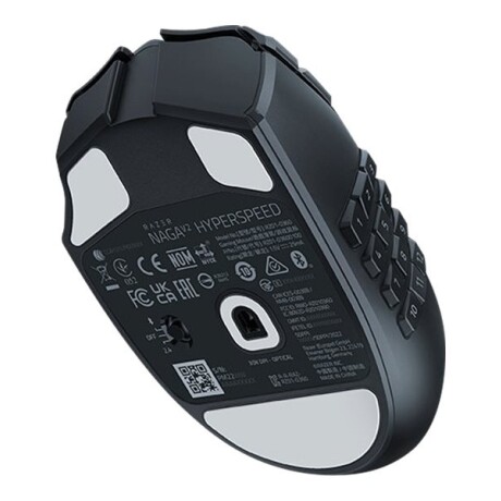 Razer Naga V2 HyperSpeed - Ratón - ratón gaming para MMO - ergonómico - diestro - óptico - 19 botones - inalámbrico - Bluetooth, Razer Naga V2 HyperSpeed - Ratón - ratón gaming para MMO - ergonómico - diestro - óptico - 19 botones - inalámbrico - Bluetooth,