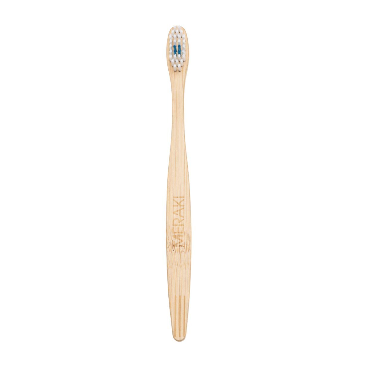 Cepillo De Bambú Duro Para Adulto Azul 