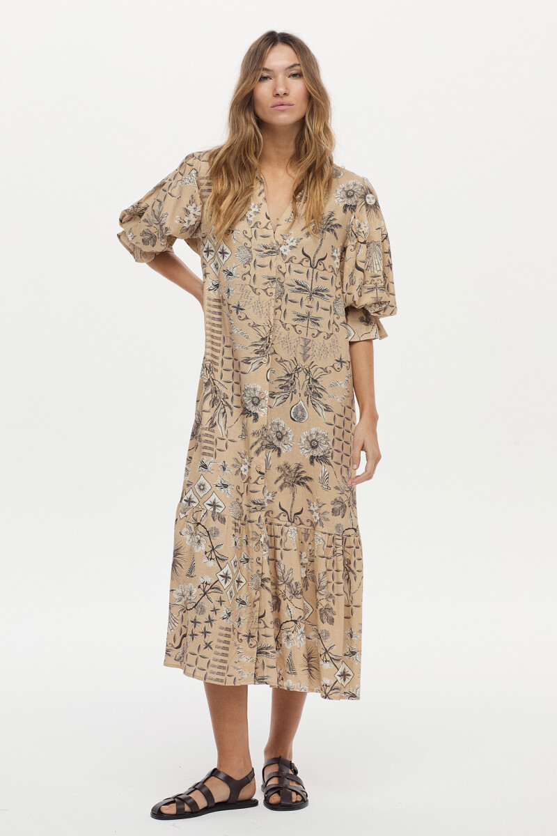 Vestido Pampa Camel