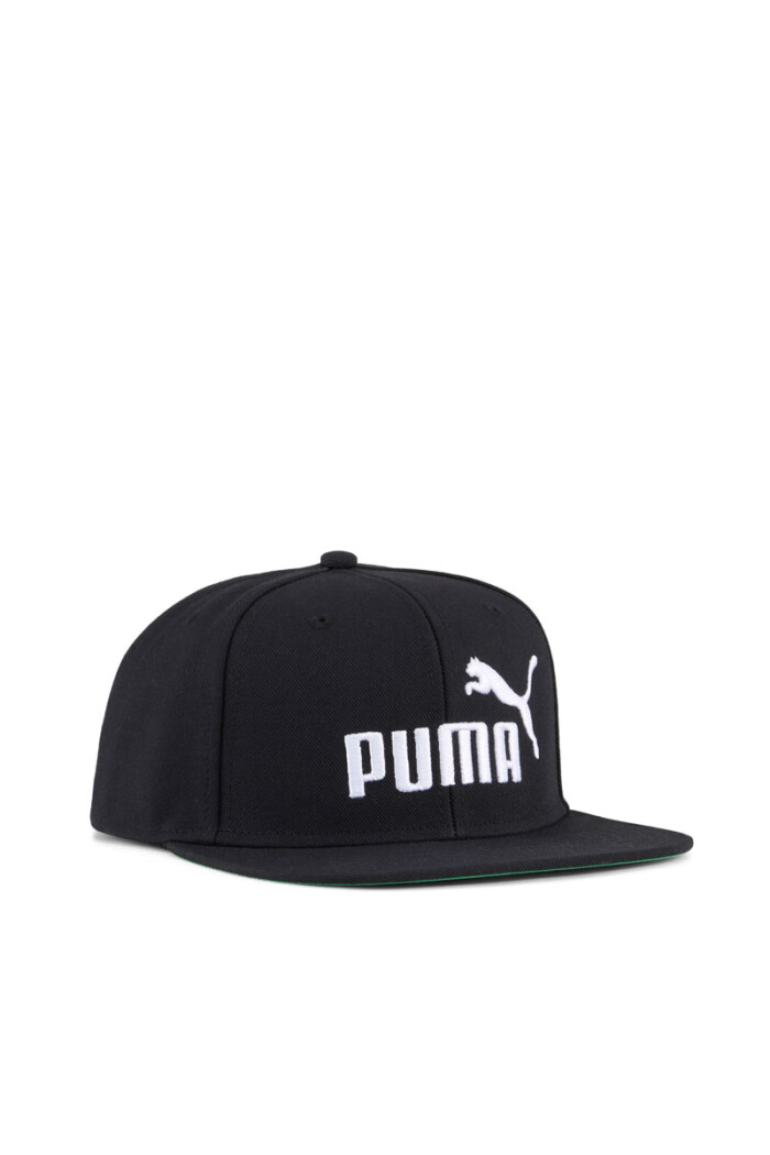 GORRO PUMA LOGO FLAT Negro