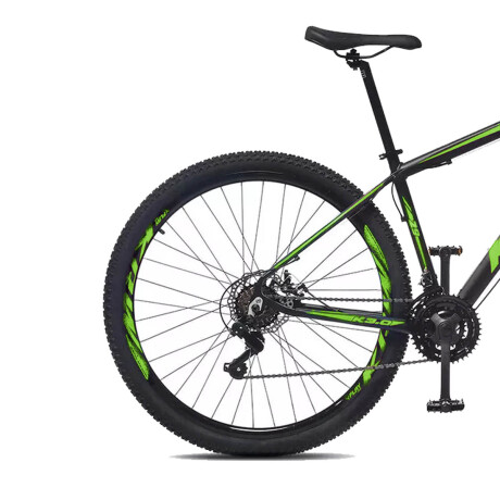 Bicicleta Montaña Krw K3.0 R29 Aluminio Cambios Disco Negro-Verde