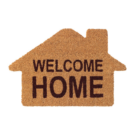 Alfombra Puerta Entrada Felpudo Coco Goma 40X60 Welcome/home