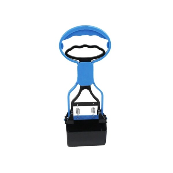 Pala Higiénica Levanta Desechos De Mascotas Perro Gato Variante Color Negro y Azul