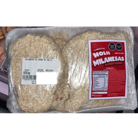 MILANESA DE CARNE 750GRS. 6 UDS APROX MILANESA DE CARNE 750GRS. 6 UDS APROX