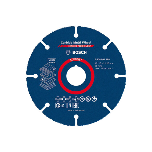 Disco de corte multi material Ø115mm Expert Bosch BS3334