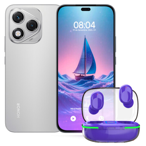 Honor 400 Lite 16gb (8+8) De Ram/256 Gb 5g + Regalo GRIS