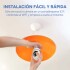 Cámara de Seguridad Vigilancia 360 Wifi Graba Audio X 3 Unid Color Blanco