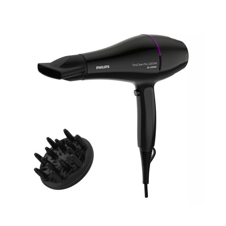 Secador de Cabello Dry Care Philips BHD274/00 Negro