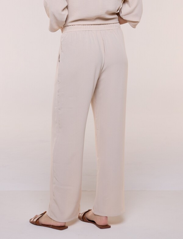 Pantalon Pull On Wid BEIGE