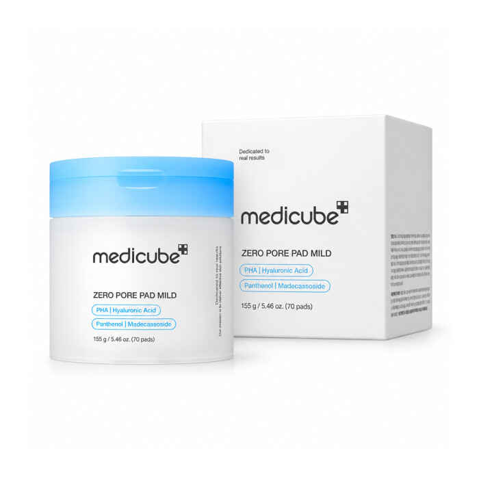 MEDICUBE TOALLITAS ZERO PORE MILD 70UN única