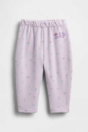 Pantalón Deportivo Wide Leg Sin Felpa Bebé Pale Lilac