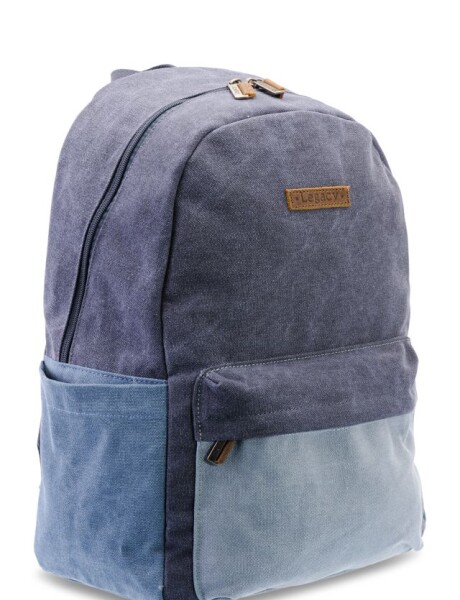 MOCHILA DE LONA Azul