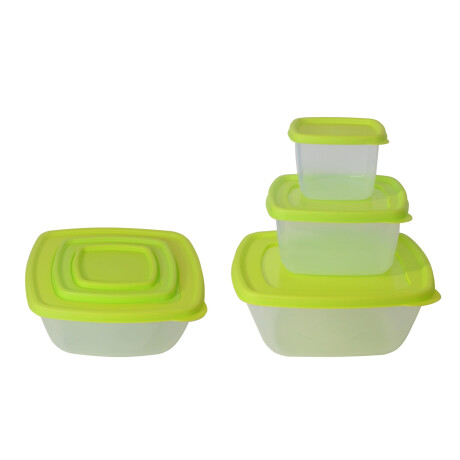 RECIPIENTE PLASTICO X3UDS C/TAPA CUADRADO 8CM/12CM/17CM HAIXING 826CA Q48 RECIPIENTE PLASTICO X3UDS C/TAPA CUADRADO 8CM/12CM/17CM HAIXING 826CA Q48