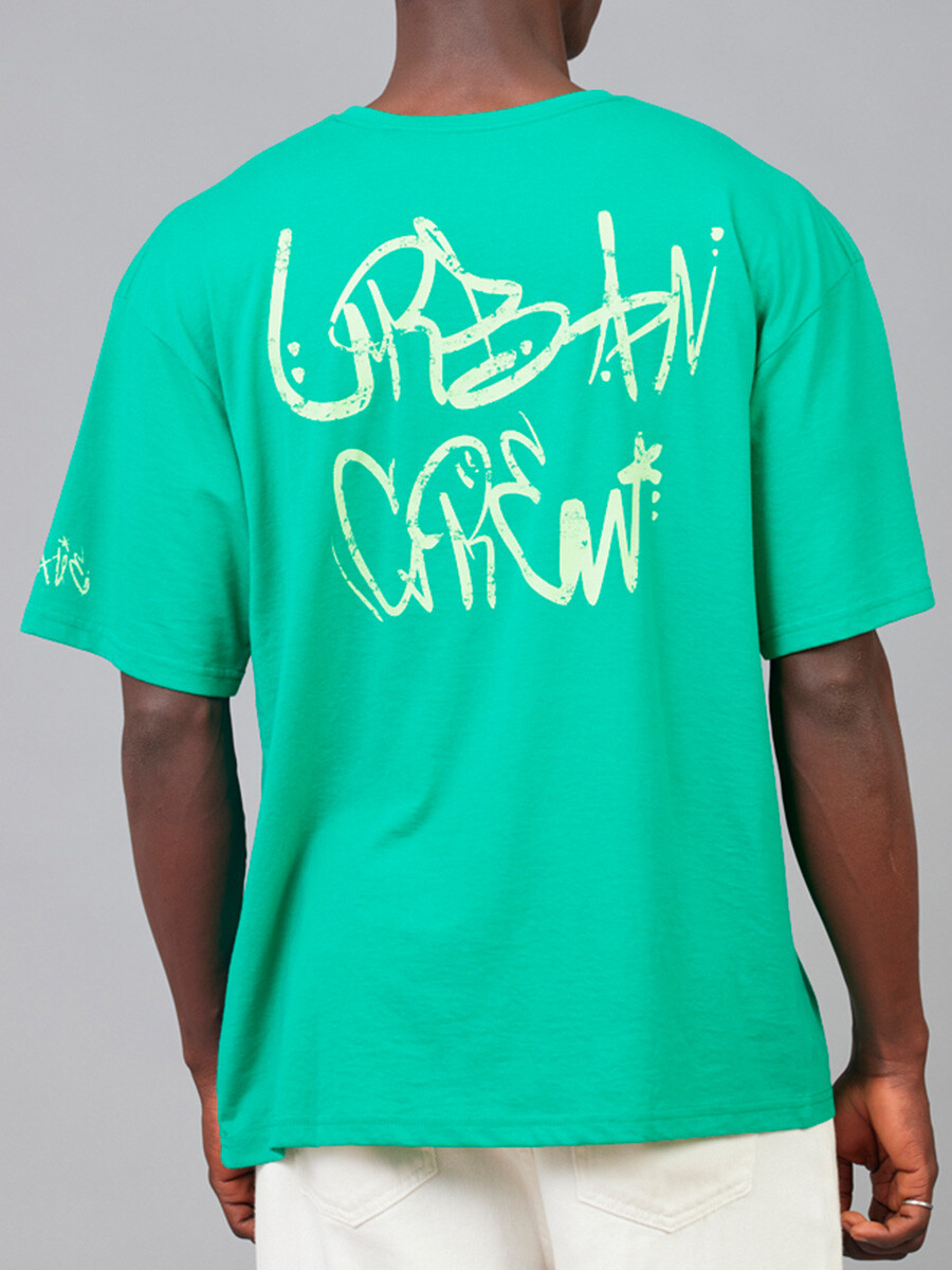T-SHIRT GRAFFY DIXIE Verde