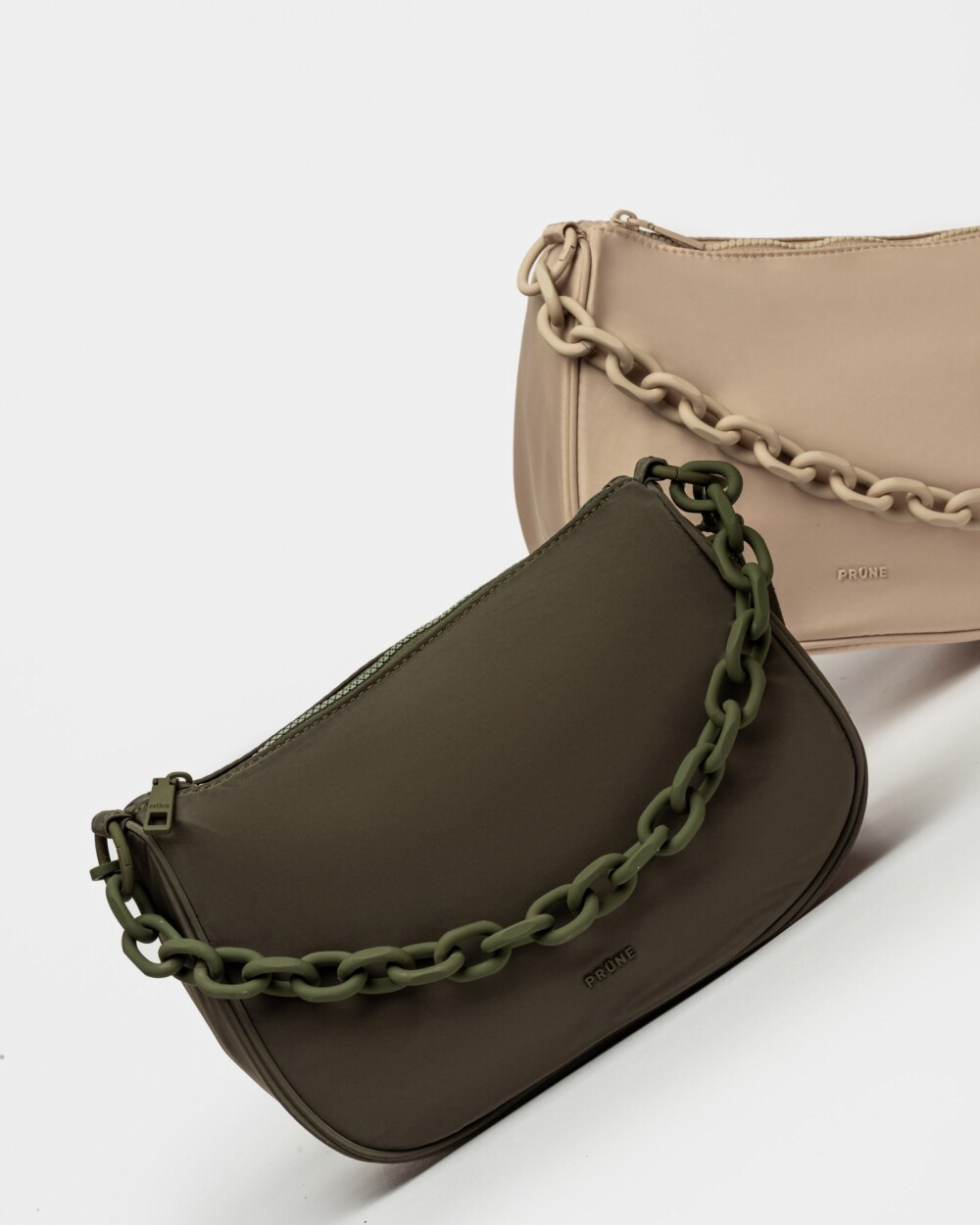 Cartera al Hombro Match en Nylon Verde