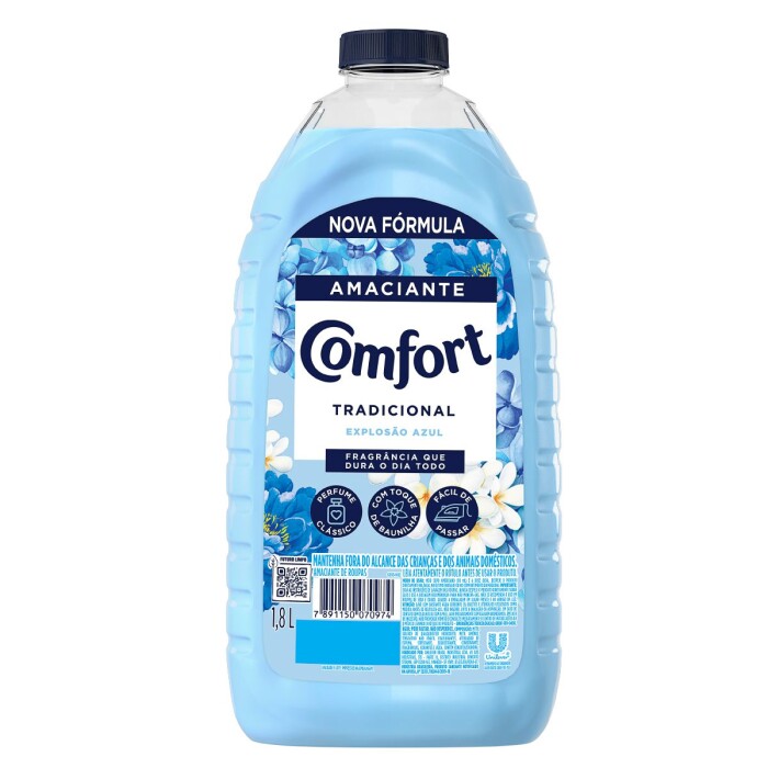 COMFORT SUAVIZ TRAD EXPLOS AZUL 1,8 LIT única