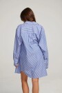 STRIPE SHIRTING KERSTIN BUTTO Azul