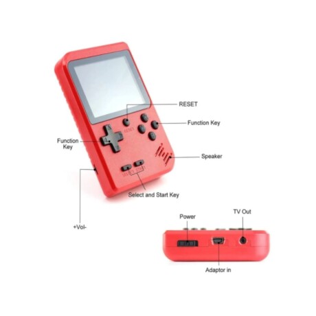 Consola portátil con 400 juegos V01