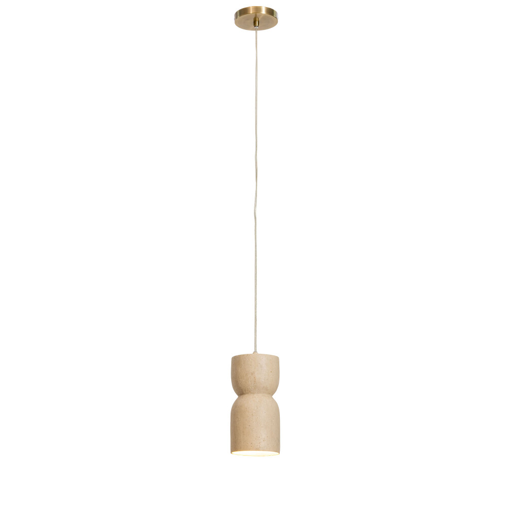 LÁMPARA DE TECHO STONE NATURAL/BEIGE PIEDRA FM7UBSRSCL