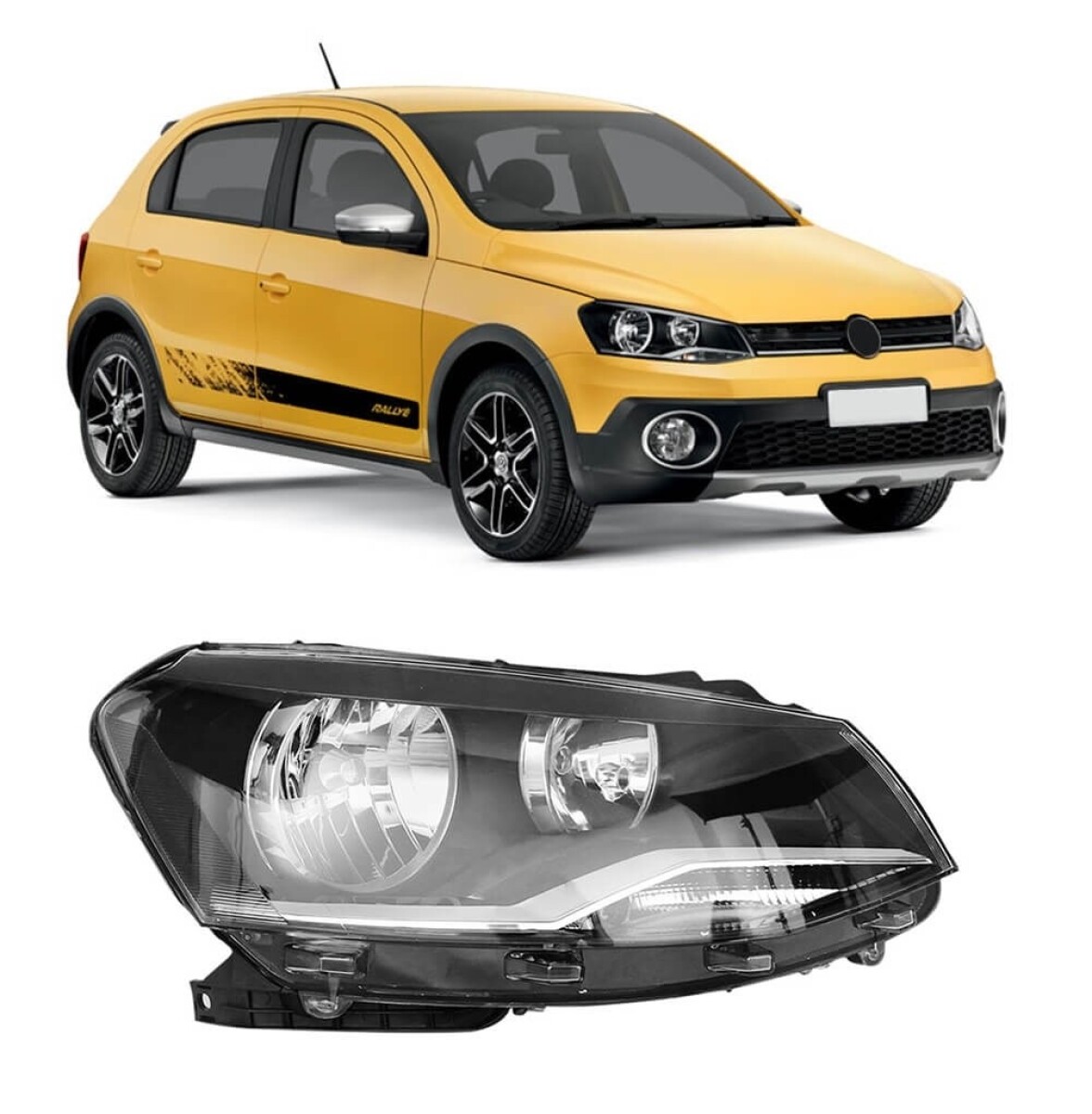 SEMIOPTICA DERECHA GOL G6 13/16 DOBLE 